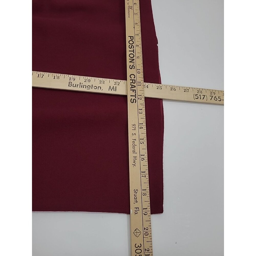 Vintage Pendleton Suit Set Women's 100% Virgin Wool Maroon Red - Picture 11 of 13